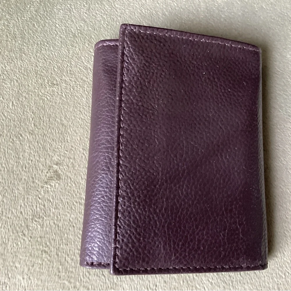 Elegant Black Leather Wallet by Joseph Abboud